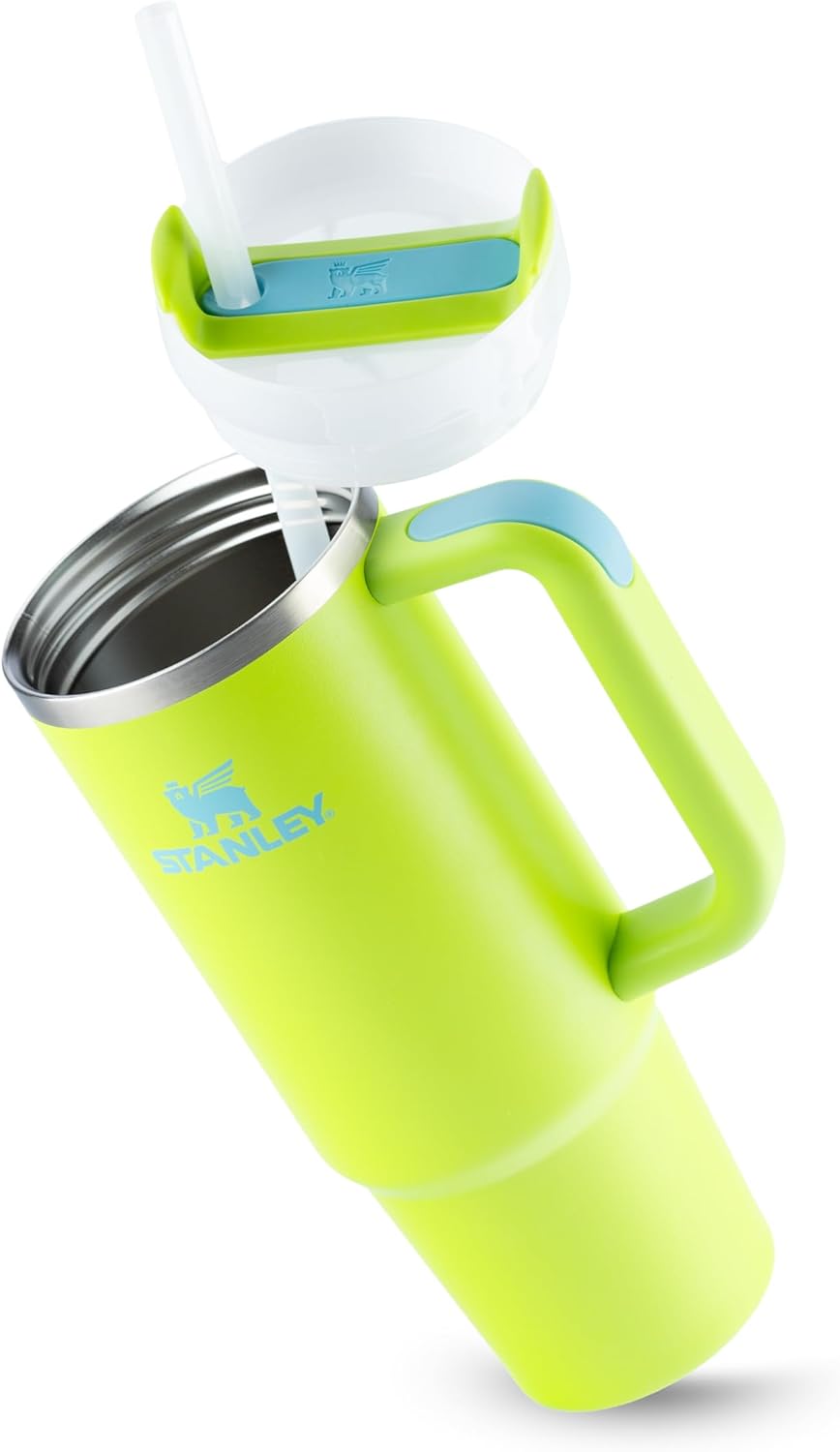 Copo Térmico The Adventure Quencher Stanley Heat Wave Bright Lime | 887ml