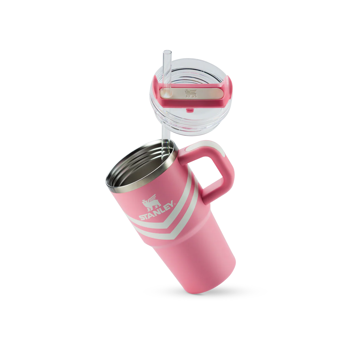 COPO QUENCHER COM ALÇA PLUMERIA CHEVRON STANLEY | 591ML