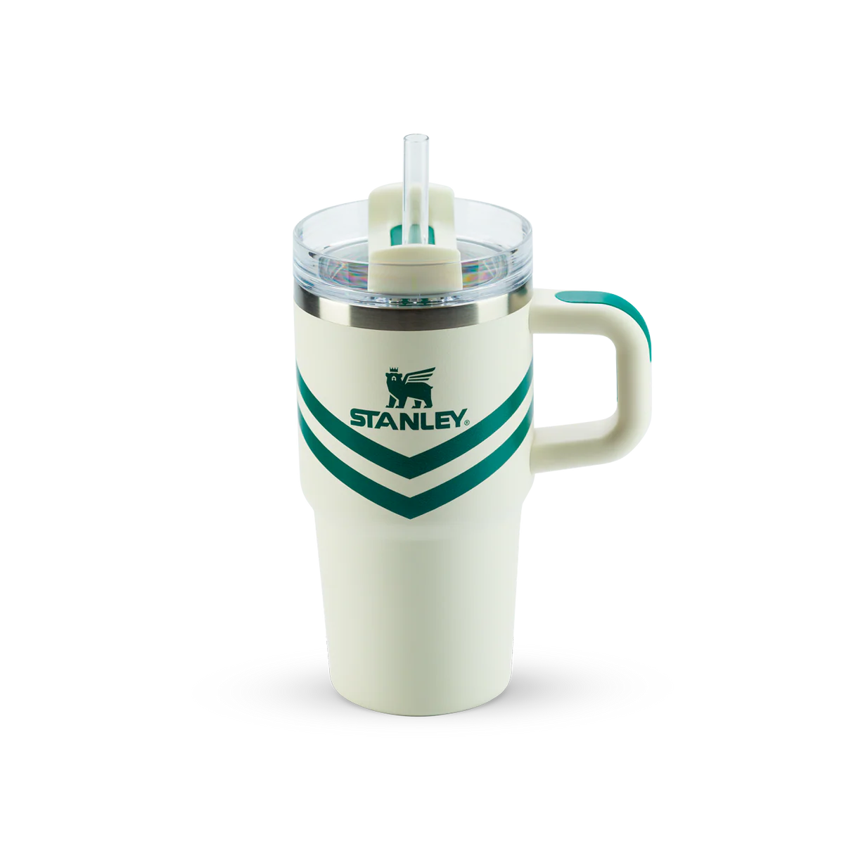 COPO QUENCHER COM ALÇA CREAM CHEVRON STANLEY | 591ML