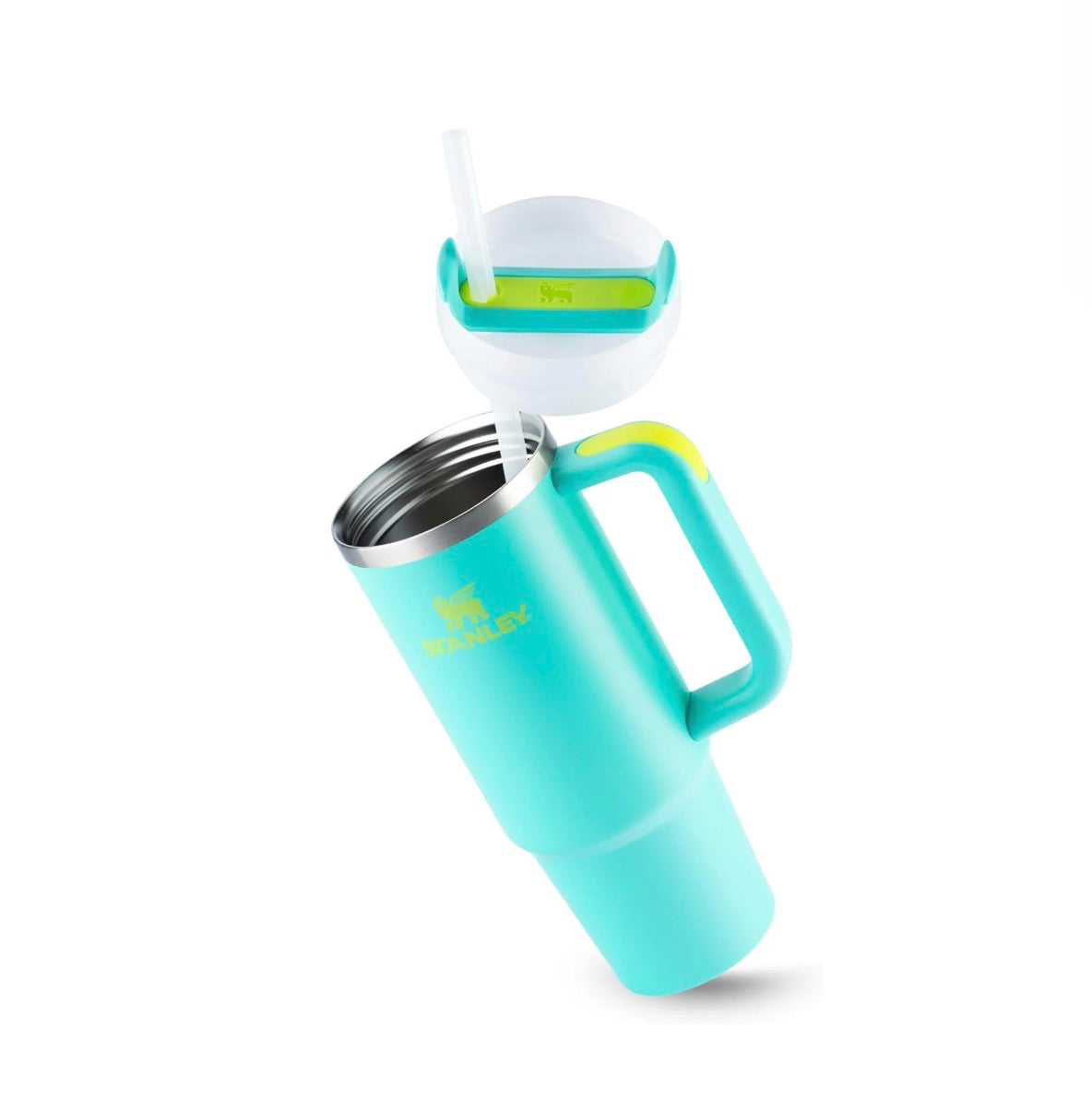 Copo Térmico The Adventure Quencher Stanley Heat Wave Tropical Teal | 887ml