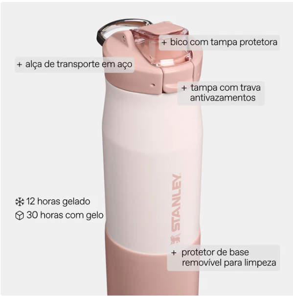 Garrafa Vitalize Tempo Chalk | 710ml