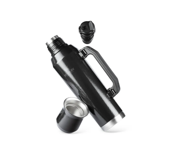 Garrafa Térmica Mate Hammertone Black | 1.6L