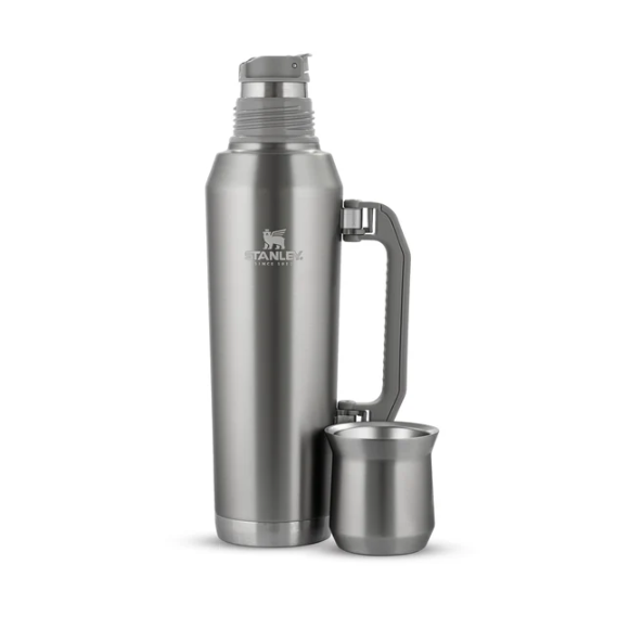 Garrafa Térmica Mate Stainless Steel Ash | 1.6L