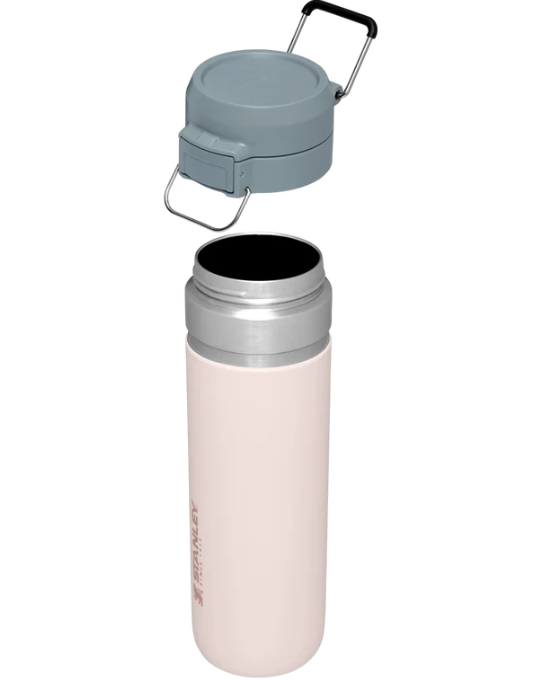 Garrafa Térmica Quick Flip Rose Quartz Stanley 1913 | 710ml