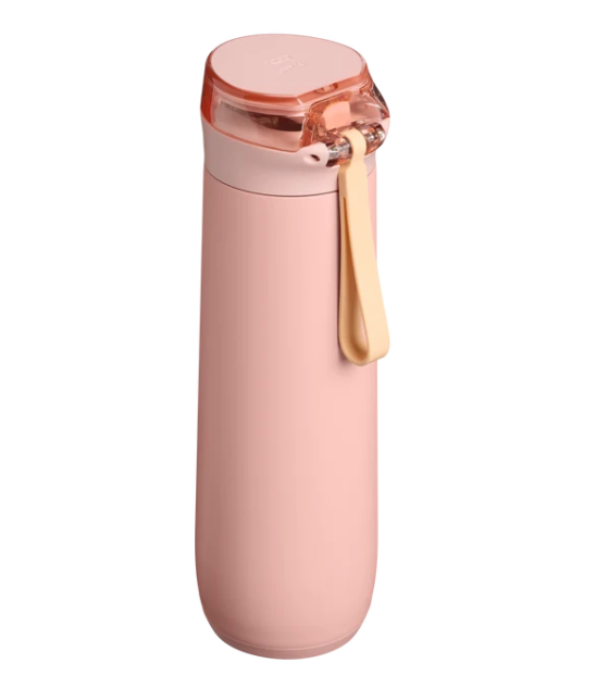Garrafa Térmica Flowstate™ Spring Peach Rose Stanley 1913 | 591ml