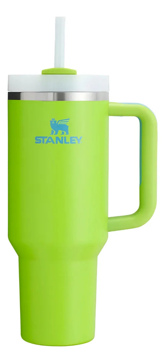 Copo Térmico The Adventure Quencher Stanley Heat Wave Bright Lime | 887ml