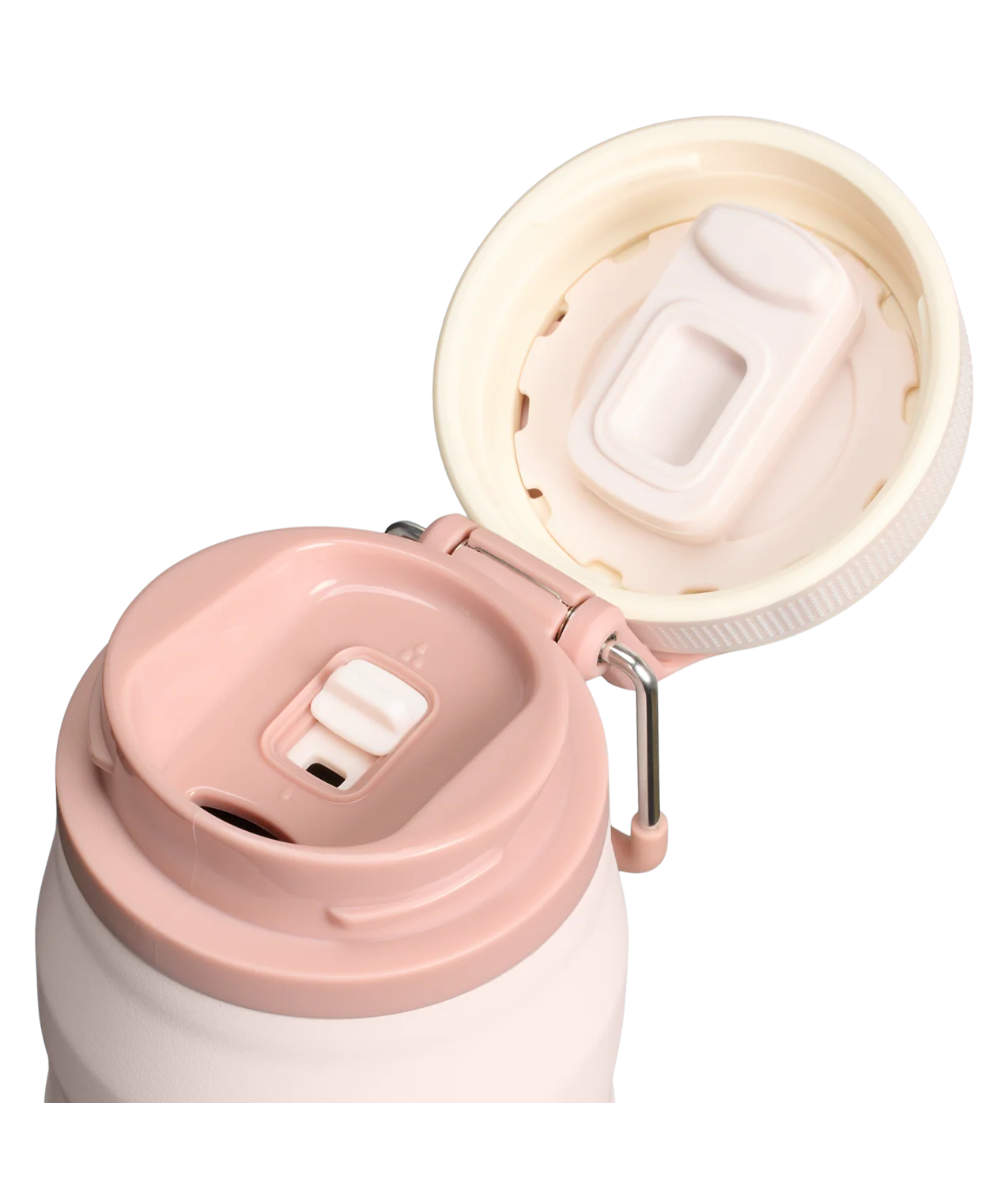Garrafa Térmica Twist Flip Stanley Rose Quartz | 710ML