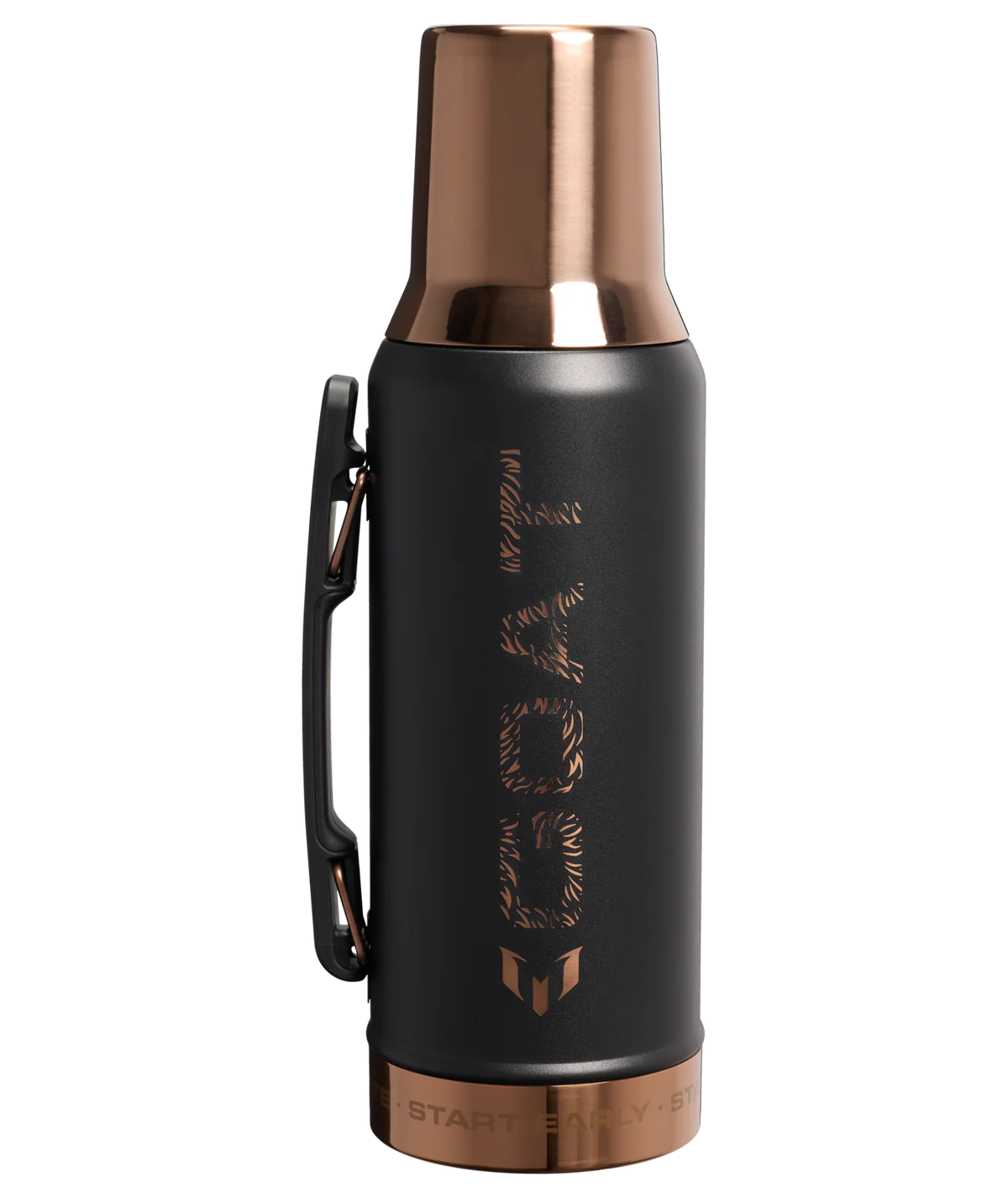 GARRAFA TÉRMICA MATE SYSTEM MESSI BLACK STANLEY | 1.2L