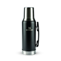 GARRAFA TÉRMICA MATE SYSTEM MATTE BLACK | 1.2L