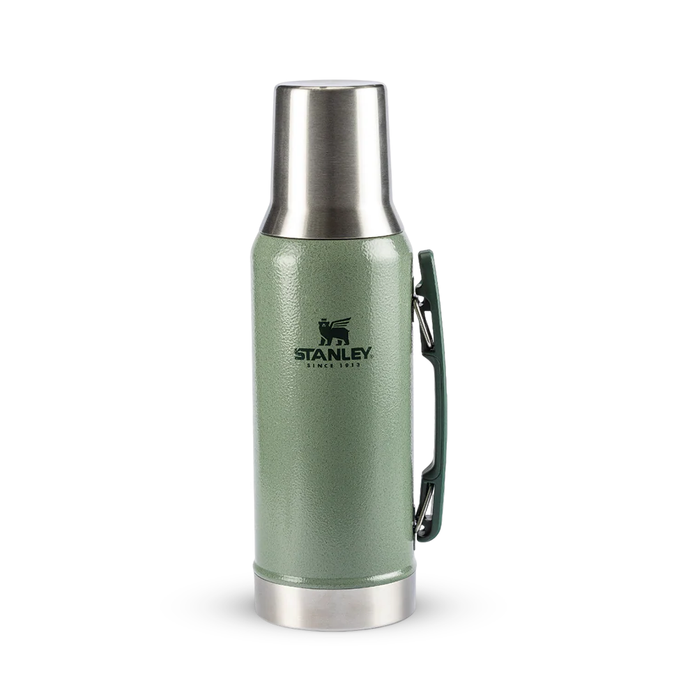 GARRAFA TÉRMICA MATE SYSTEM MATTE HAMMERTONE GREEN | 1.2L