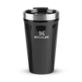 BLACK GLOSS CUP WITH LID | 473ML