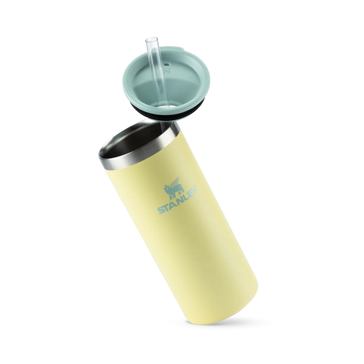 CAN COOLER SLIM COM CANUDO POMELO | 296ML