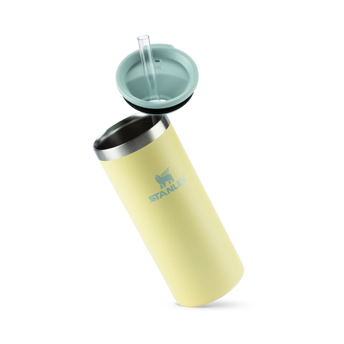 CAN COOLER SLIM COM CANUDO POMELO | 296ML