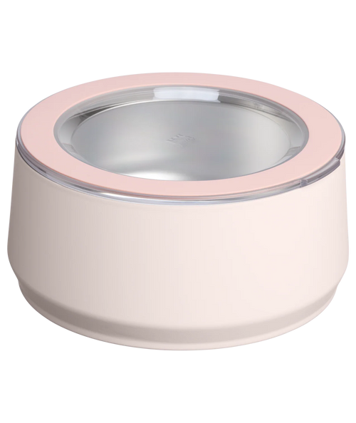 Bebedouro e Comedouro Pet Bowl Rose Quartz | 1.4L