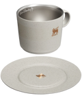 Caneca Daybreak Cappuccino com Pires Ash Bronze | 192ML