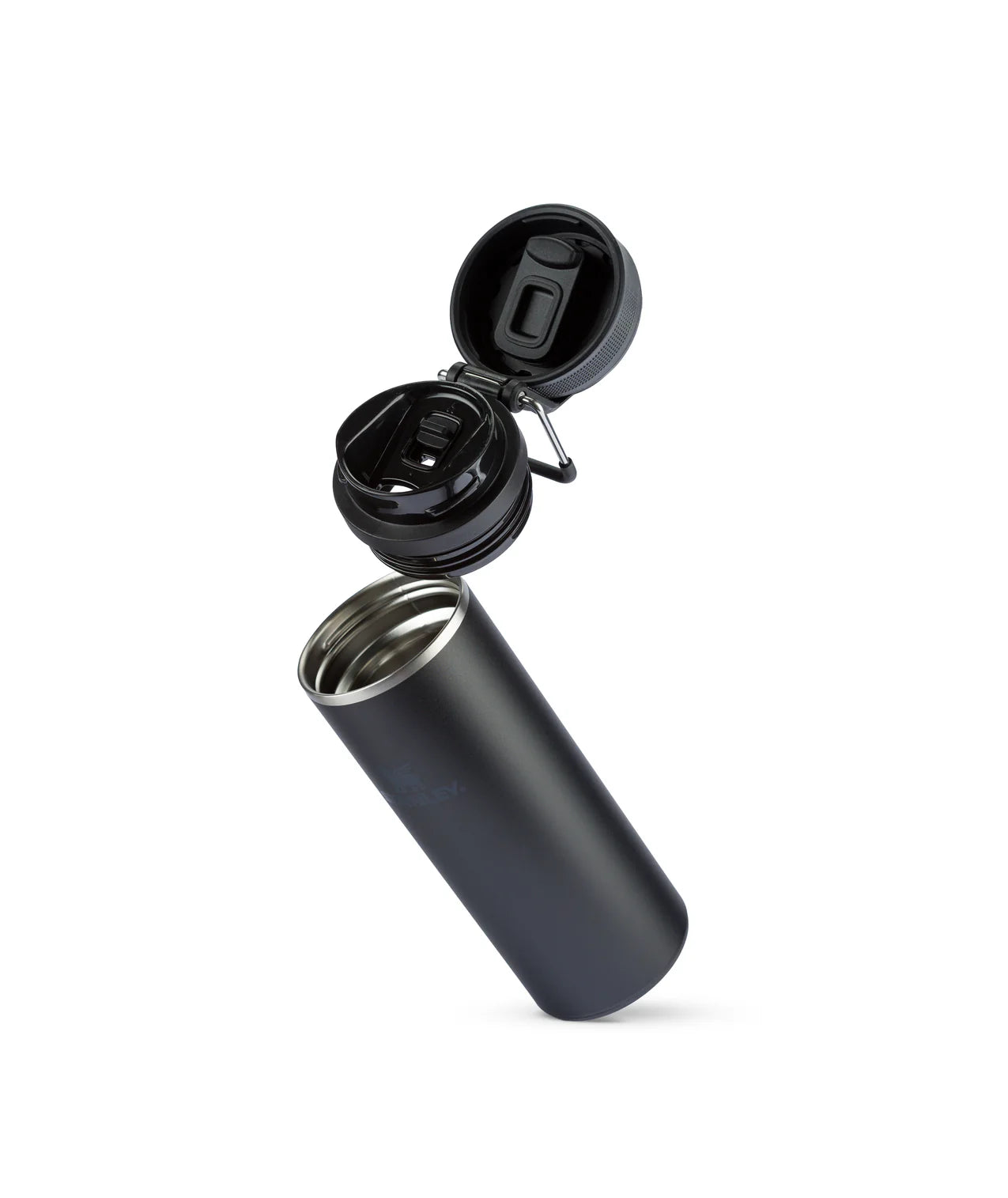 Garrafa Térmica Twist Flip Stanley Black 2.0. | 354ml