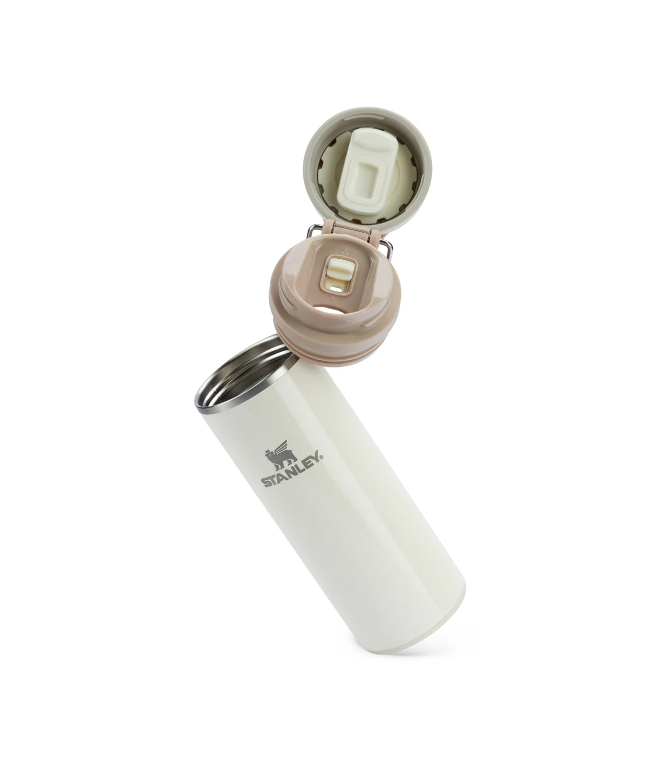 Garrafa Térmica Twist Flip Stanley Cream Gloss | 354ml