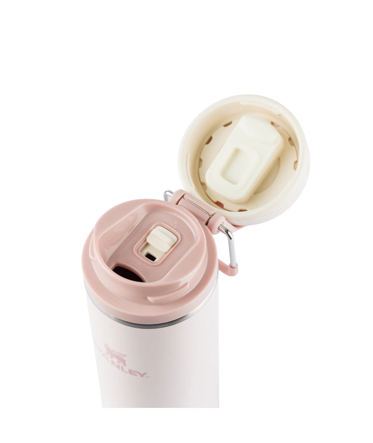 Garrafa Térmica Twist Flip Stanley Rose Quartz | 354ml