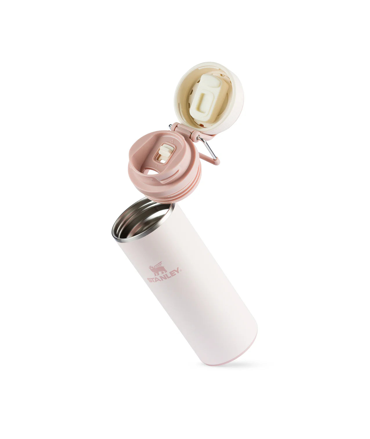 Garrafa Térmica Twist Flip Stanley Rose Quartz | 354ml