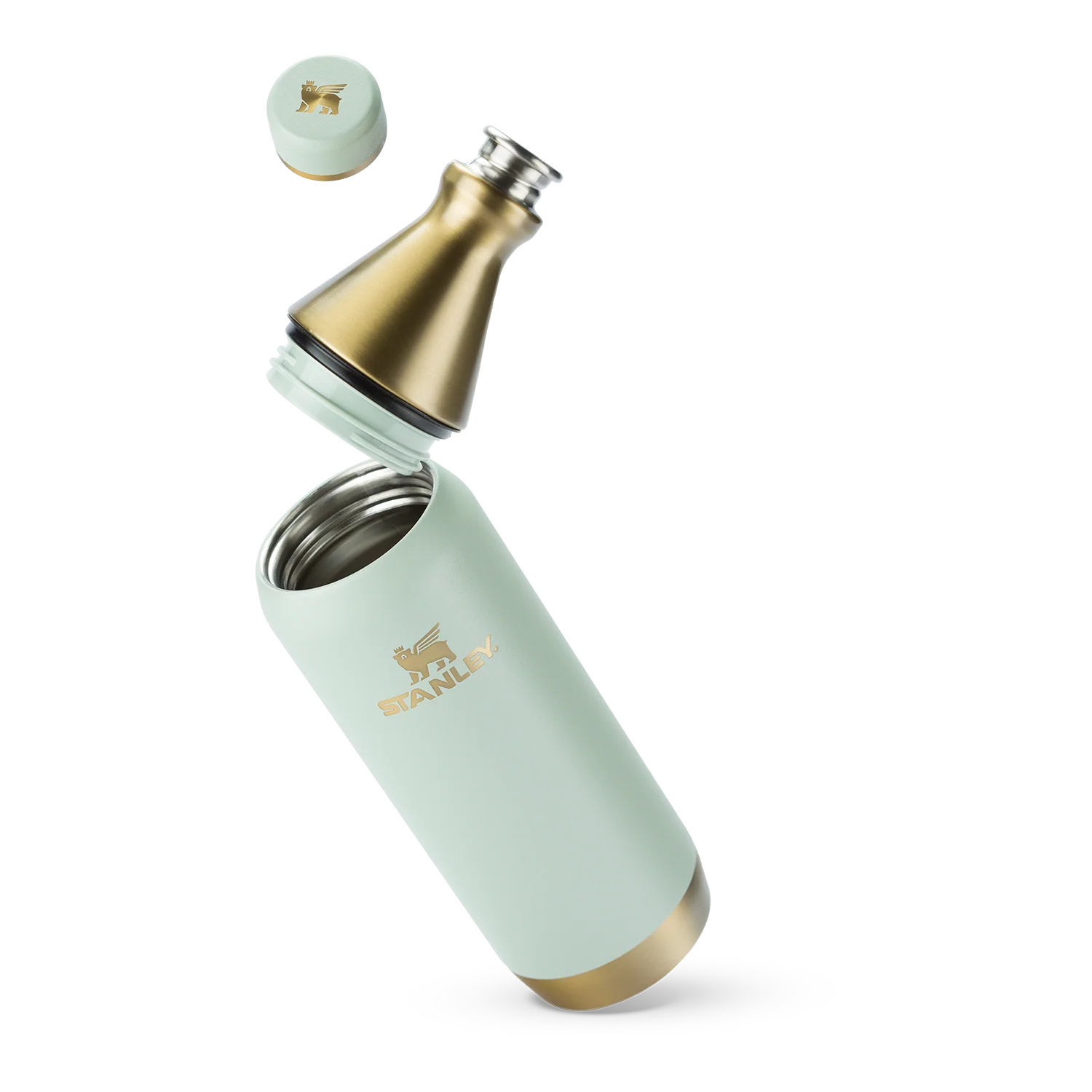 Garrafa Térmica Slim Bottle Gilded Celadon | 591ml