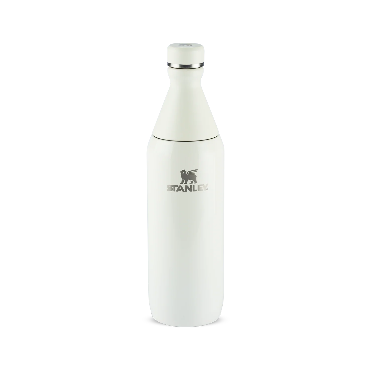 Garrafa Térmica Slim Bottle Cream Gloss Stanley | 591ml