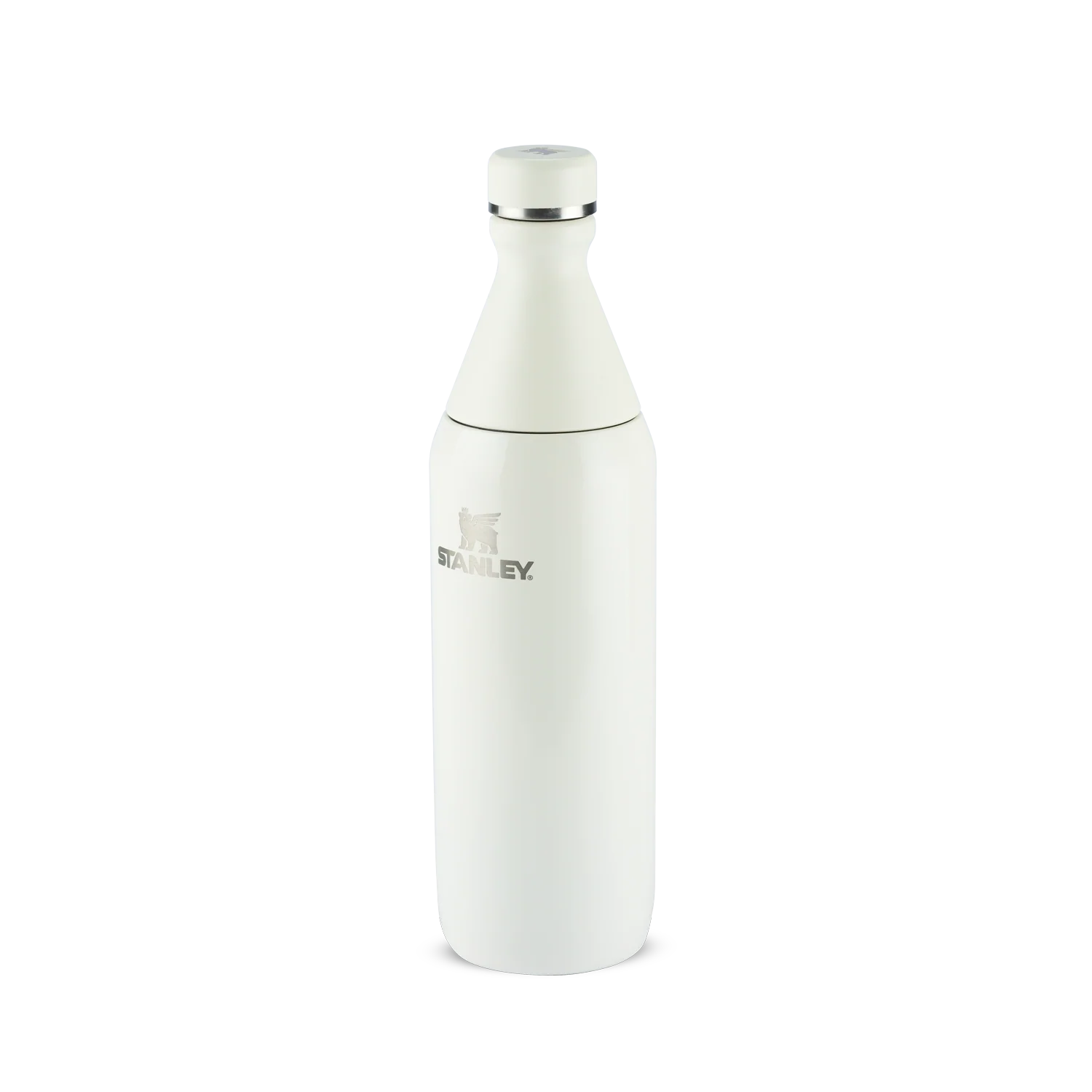 Garrafa Térmica Slim Bottle Cream Gloss Stanley | 591ml